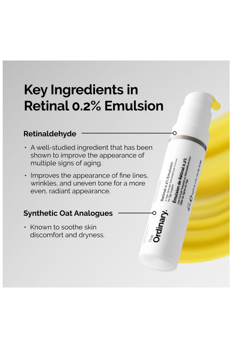 Retinal 0.2% Emulsion High-Strength Retinoid Nighttime Treatment, Alternate, color, NO COLOR