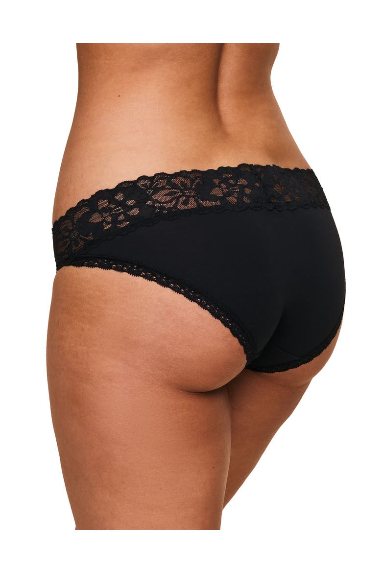 Joani Bikini Panties, Alternate, color, Black