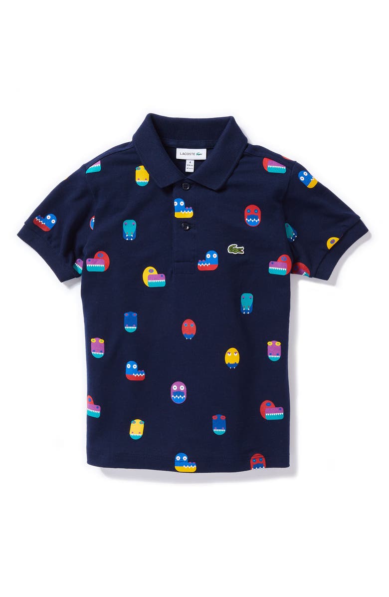 Lacoste Video Game Print Polo, Main, color,