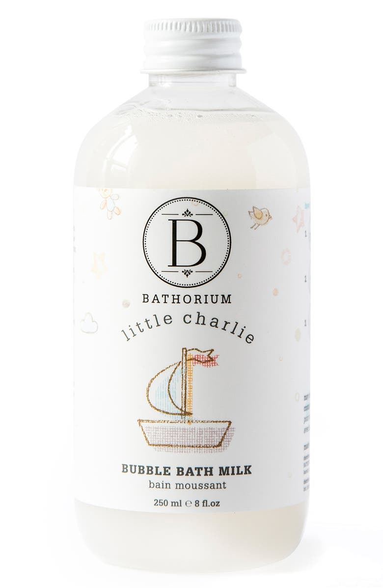 Bathorium Kids' Little Charlie Bubble Bath Milk, Main, color,