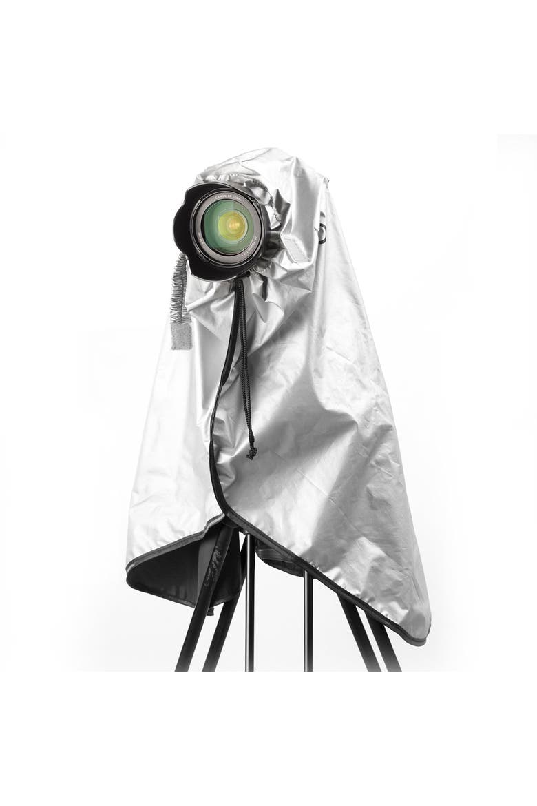 CRC03 Extra-Long Waterproof Rain Coat for DSLR Camera, Lens & Tripod, Alternate, color, Black
