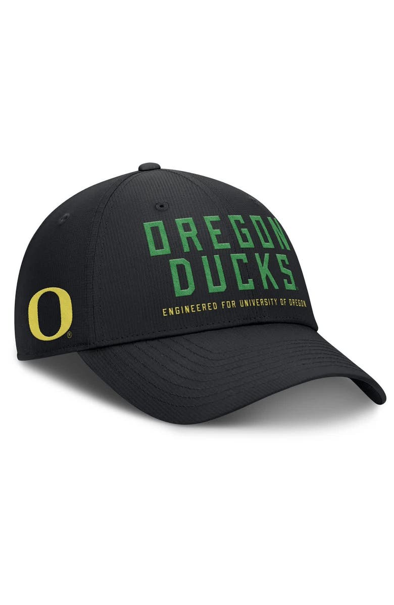Nike Men's Nike Black Oregon Ducks 2025 On-Field Gameday Club Adjustable Hat, Alternate, color,