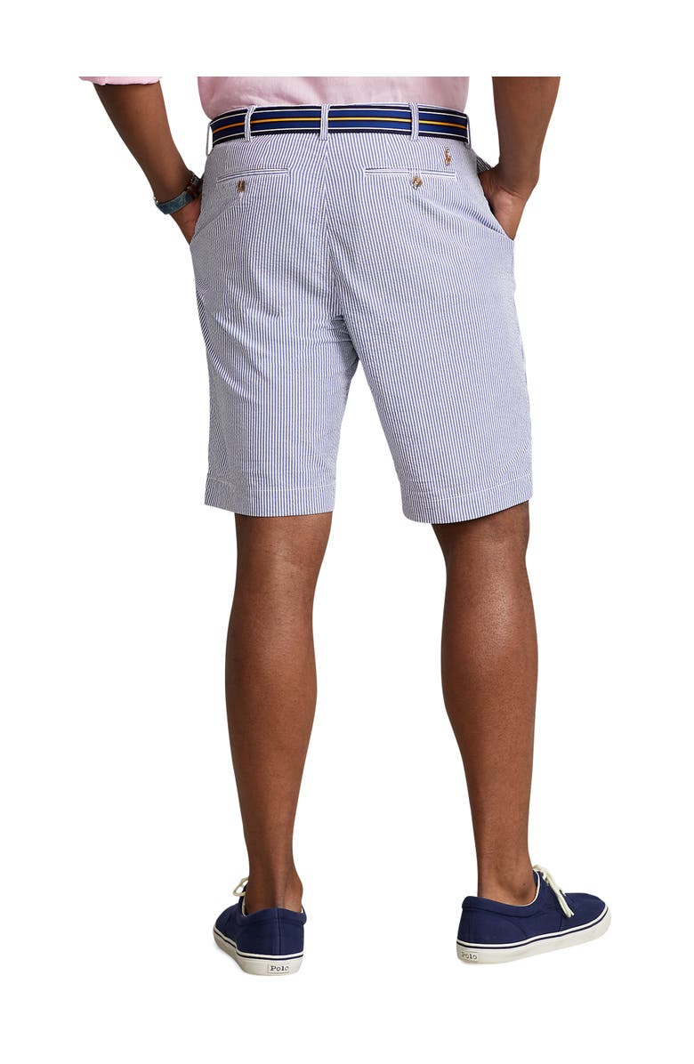 Polo Ralph Lauren Big & Tall Stretch Classic Fit Seersucker Shorts, Alternate, color, 