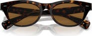 Oliver Peoples Avelin 52mm Butterfly Sunglasses