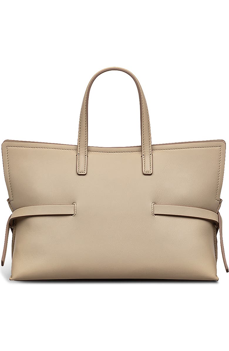 Radley Small Fleet Street Leather Crossbody Bag, Alternate, color, Stone