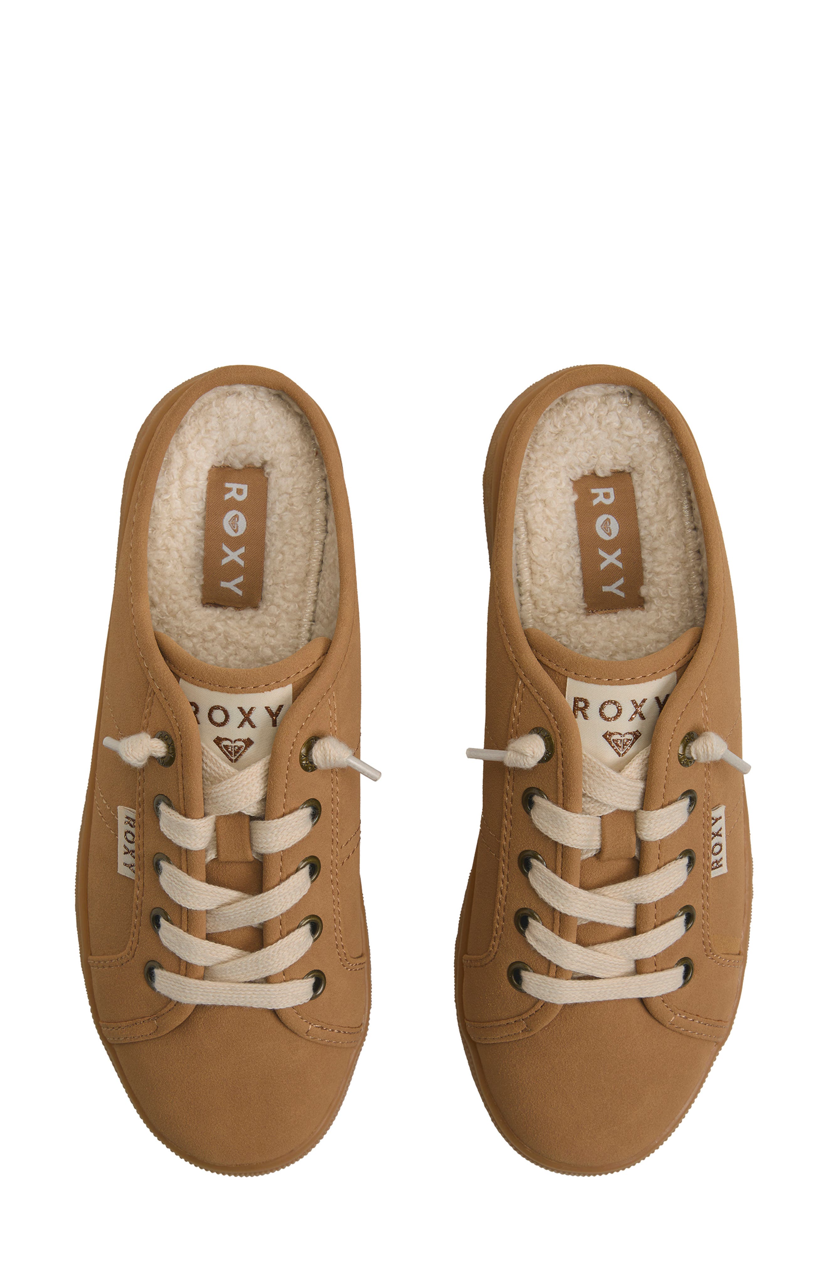 Sunny Stroll Lace-Up Mule Sneaker, Alternate, color, TAN