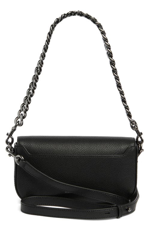 Marc Jacobs Signet Turnlock Shoulder Bag In Black