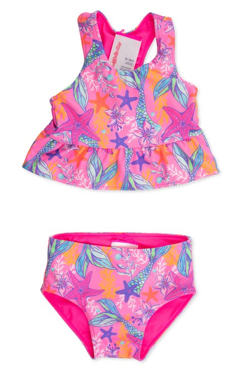 Kids' Shimmer Mermaid Reversible Two-Piece Swimsuit (Baby & Toddler)