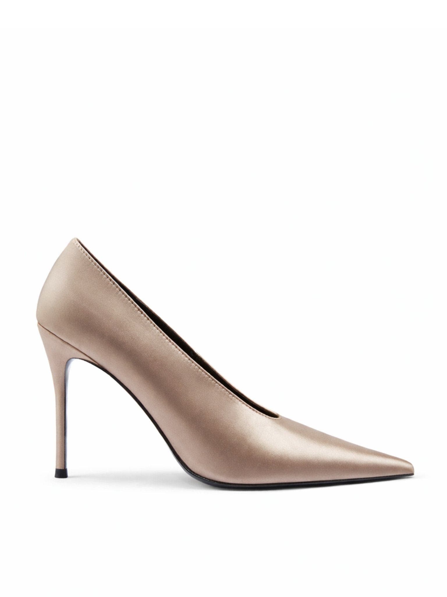 FEMME Vendome Pump, Main, color, Taupe Satin