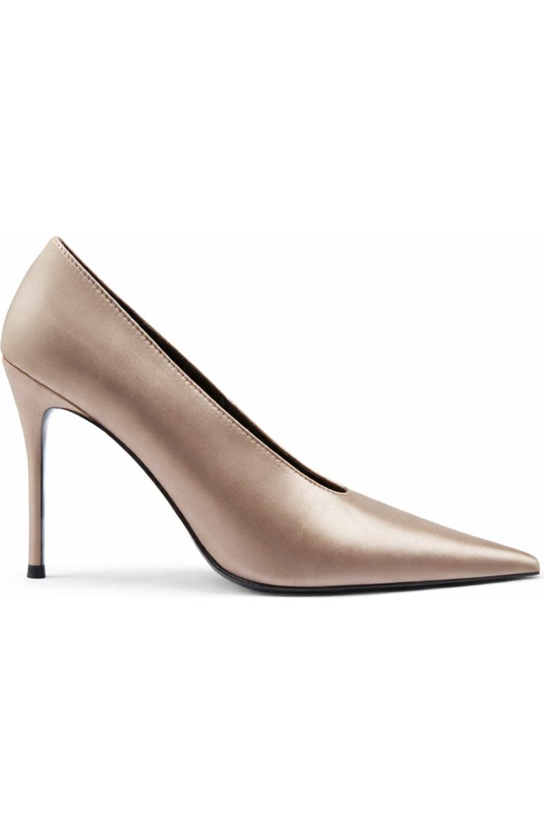FEMME Vendome Pump, Main, color, Taupe Satin