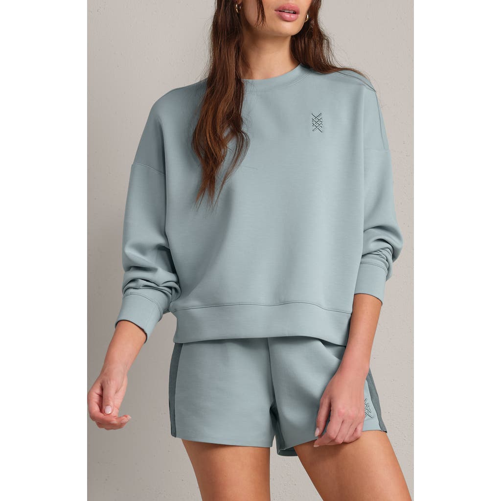 Rhone Dreamglow Oversize Sweatshirt In Blue