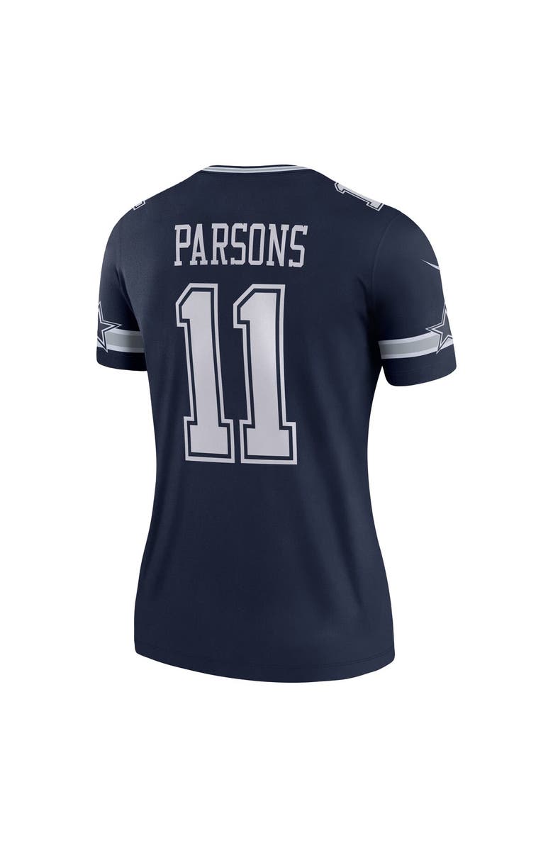 Nike Women's Nike Micah Parsons Navy Dallas Cowboys Legend Player Performance Top, Alternate, color,