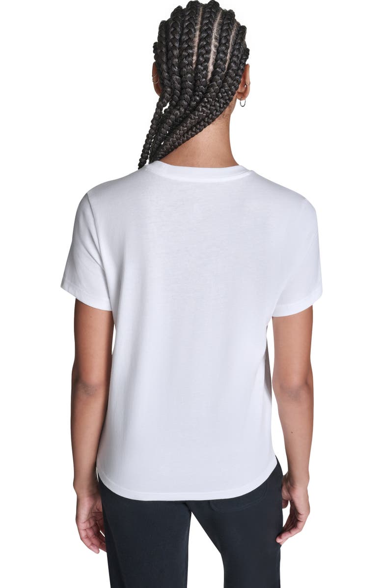 Converse Women's Chuck Taylor All Star Patch T-Shirt, Alternate, color, White 10A