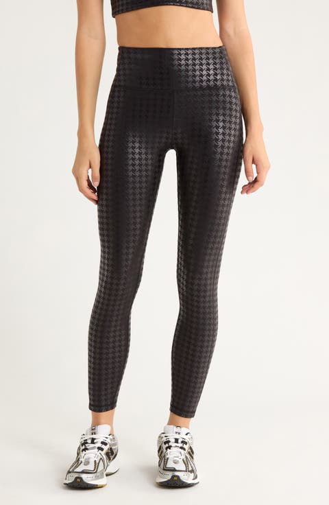 Rib Insert Activewear Leggings