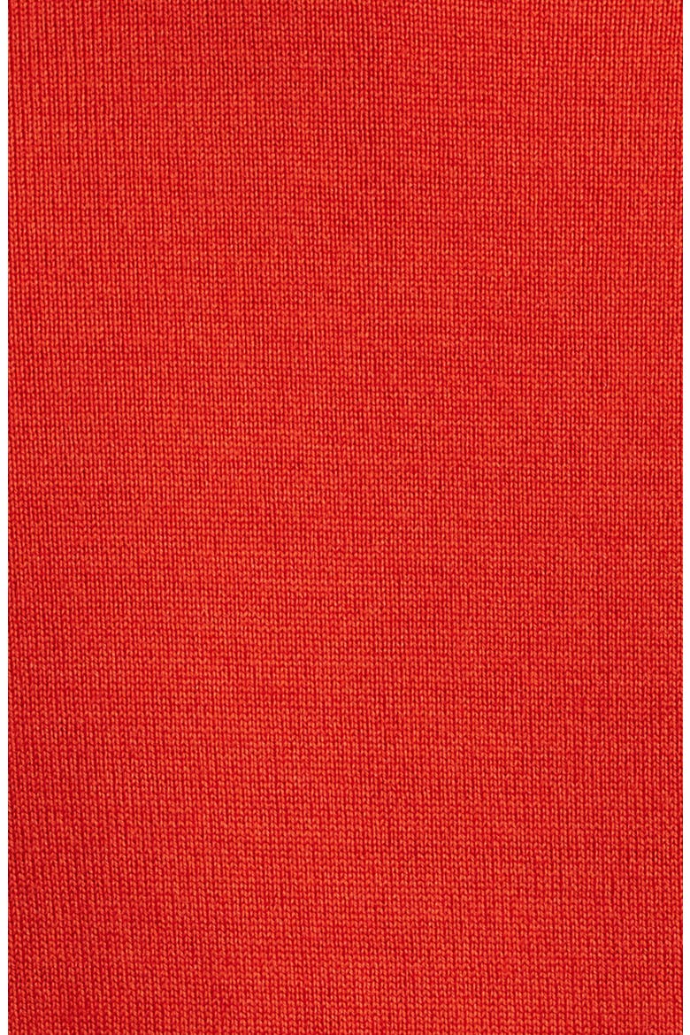 Merino Wool Crewneck Sweater, Alternate, color, CORAL RED