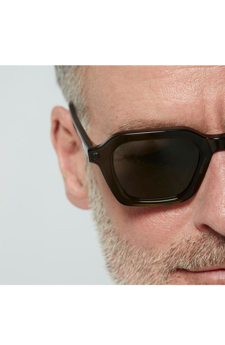 French Kiwis Eyewear Lennox Sunglasses, Alternate, color, Black