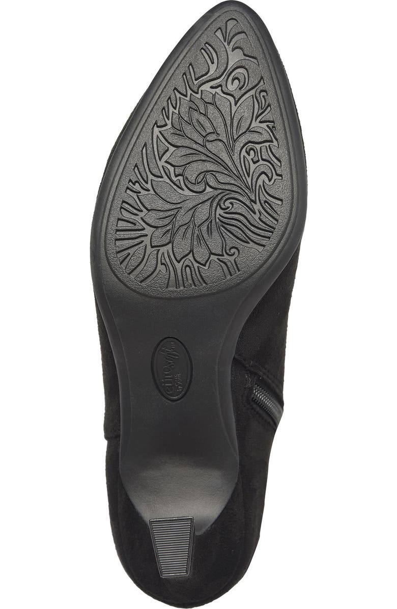 EUROSOFT Venice Knee High Boot, Alternate, color, Black Suede