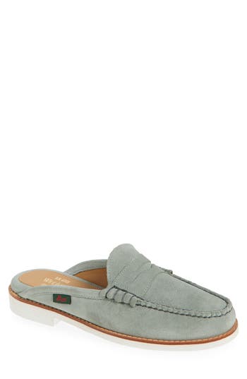 G.h.bass Larson Loafer Mule In Sage