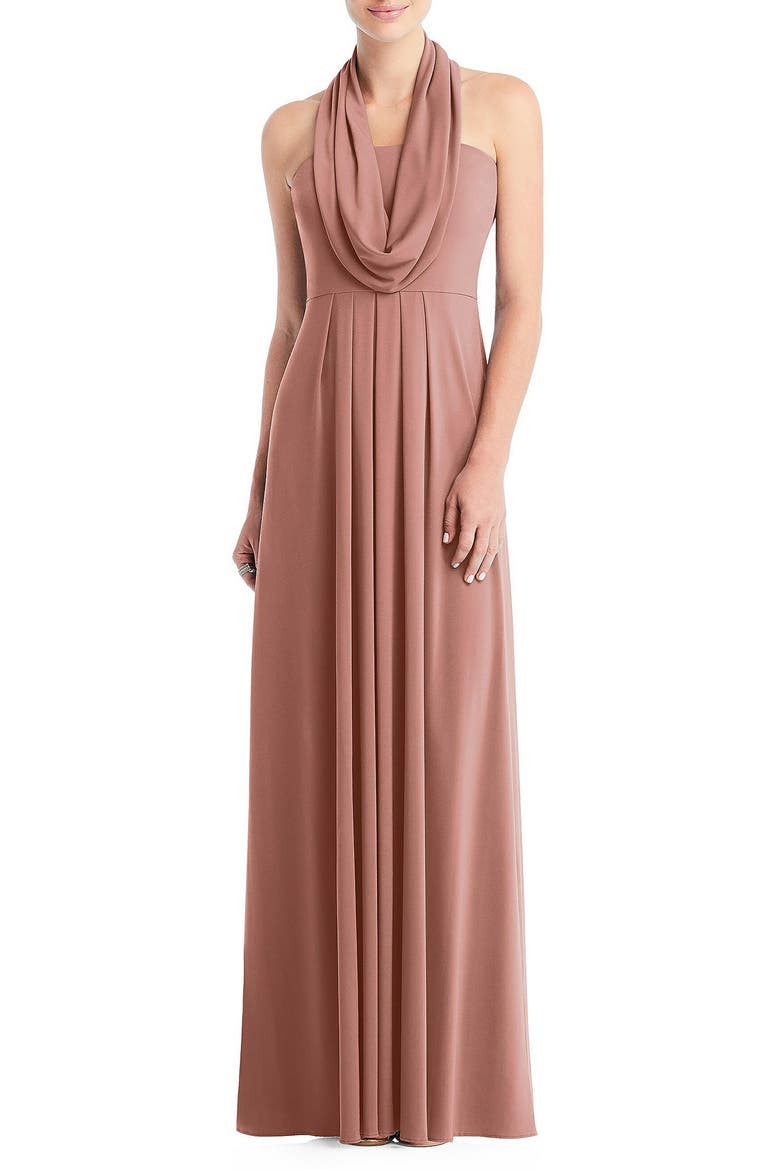 Multi-Way Loop A-Line Gown, Alternate, color, DESERT ROSE