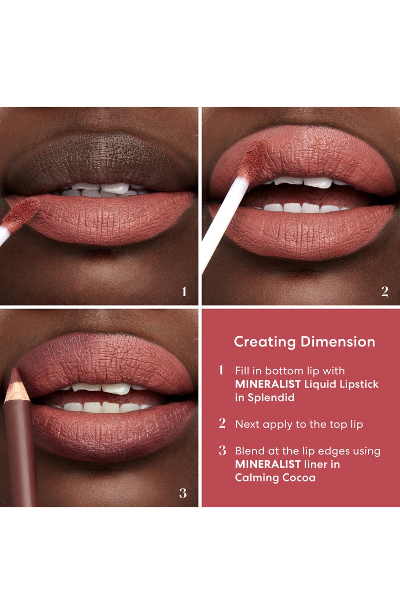 bareMinerals<sup>®</sup> Mineralist Lasting Lip Liner, Alternate, color, Calming Cocoa