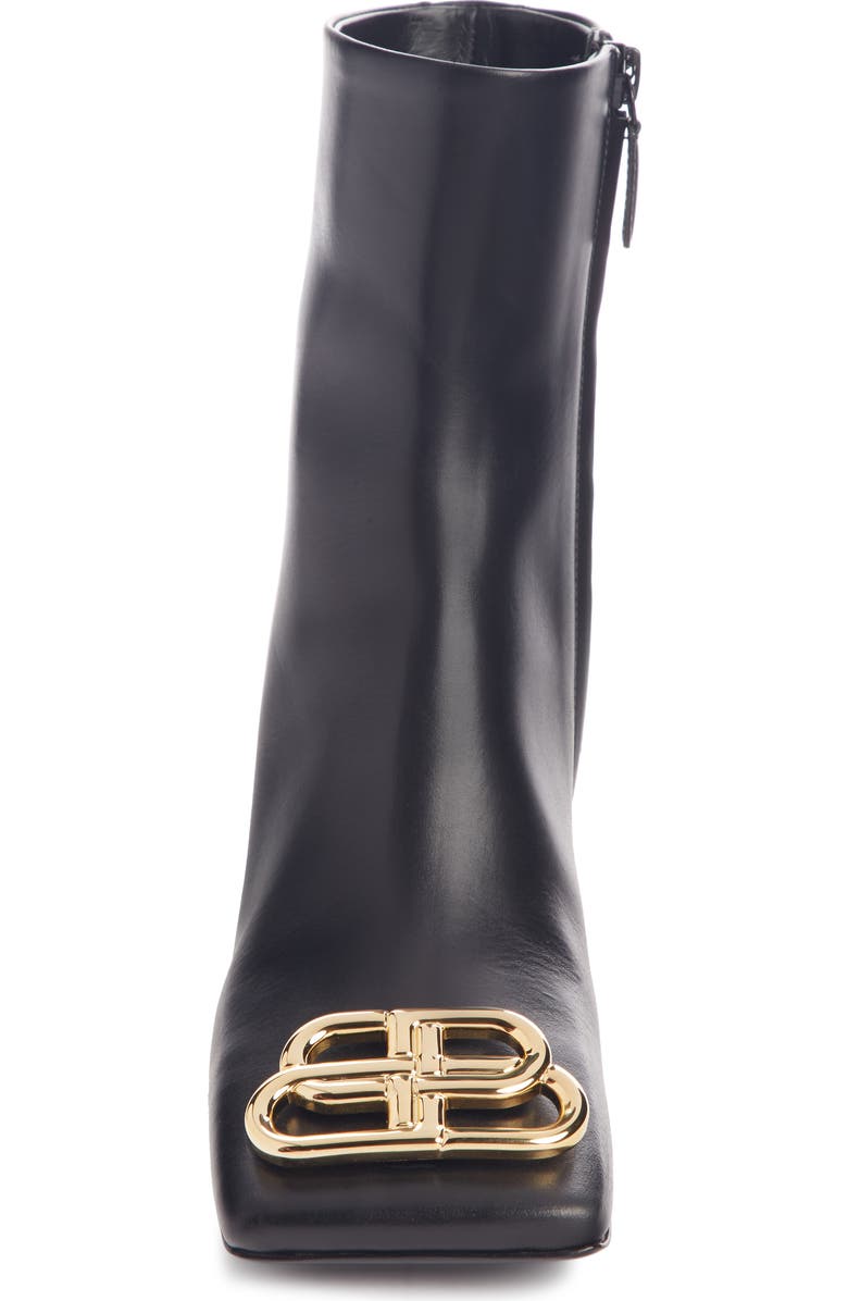 Balenciaga BB Square Toe Bootie, Alternate, color,