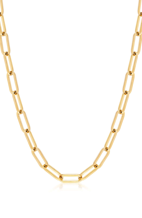 Gold Link Chain Necklace