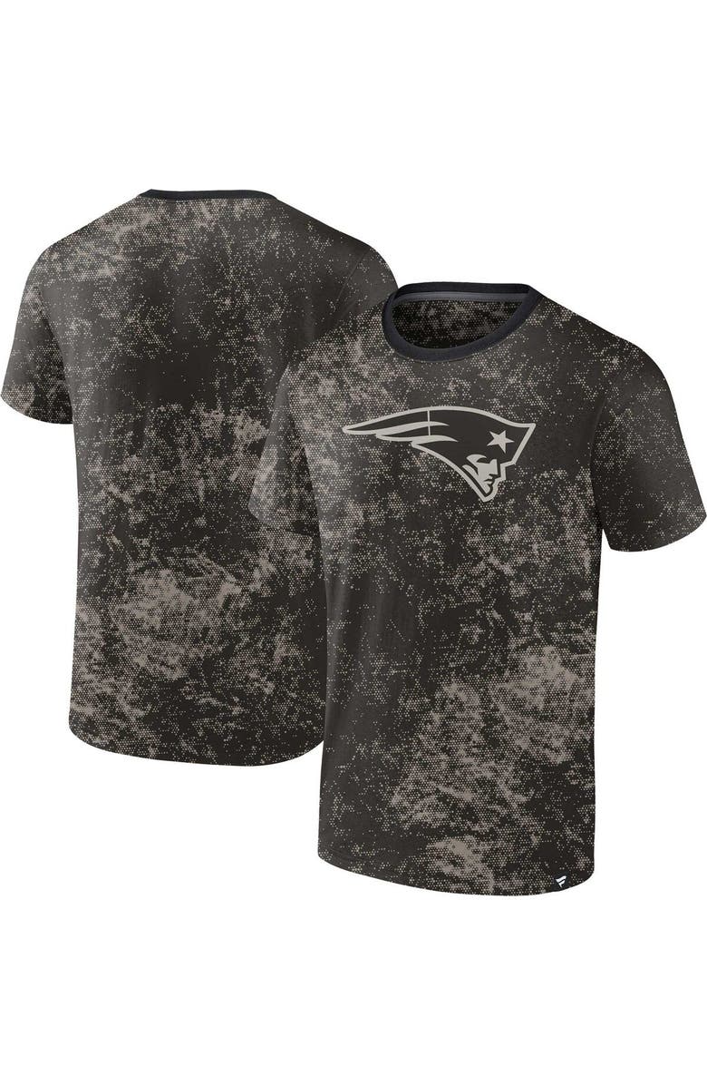 FANATICS Men's Fanatics Branded Black New England Patriots Shadow T-Shirt, Main, color, Black