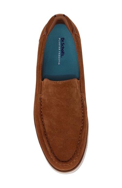 Dr. Scholl's Feel Engaged Plantar Fasciitis Loafer In Dark Tan