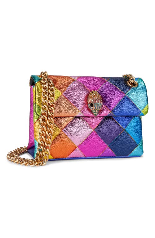 Kurt Geiger London Mini Kensington Leather Crossbody Bag In Multi