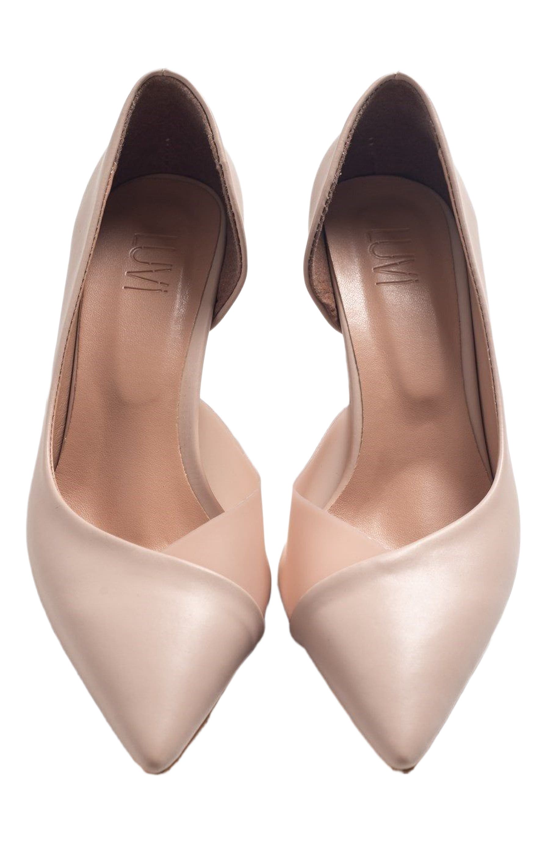  Beige Faux Leather