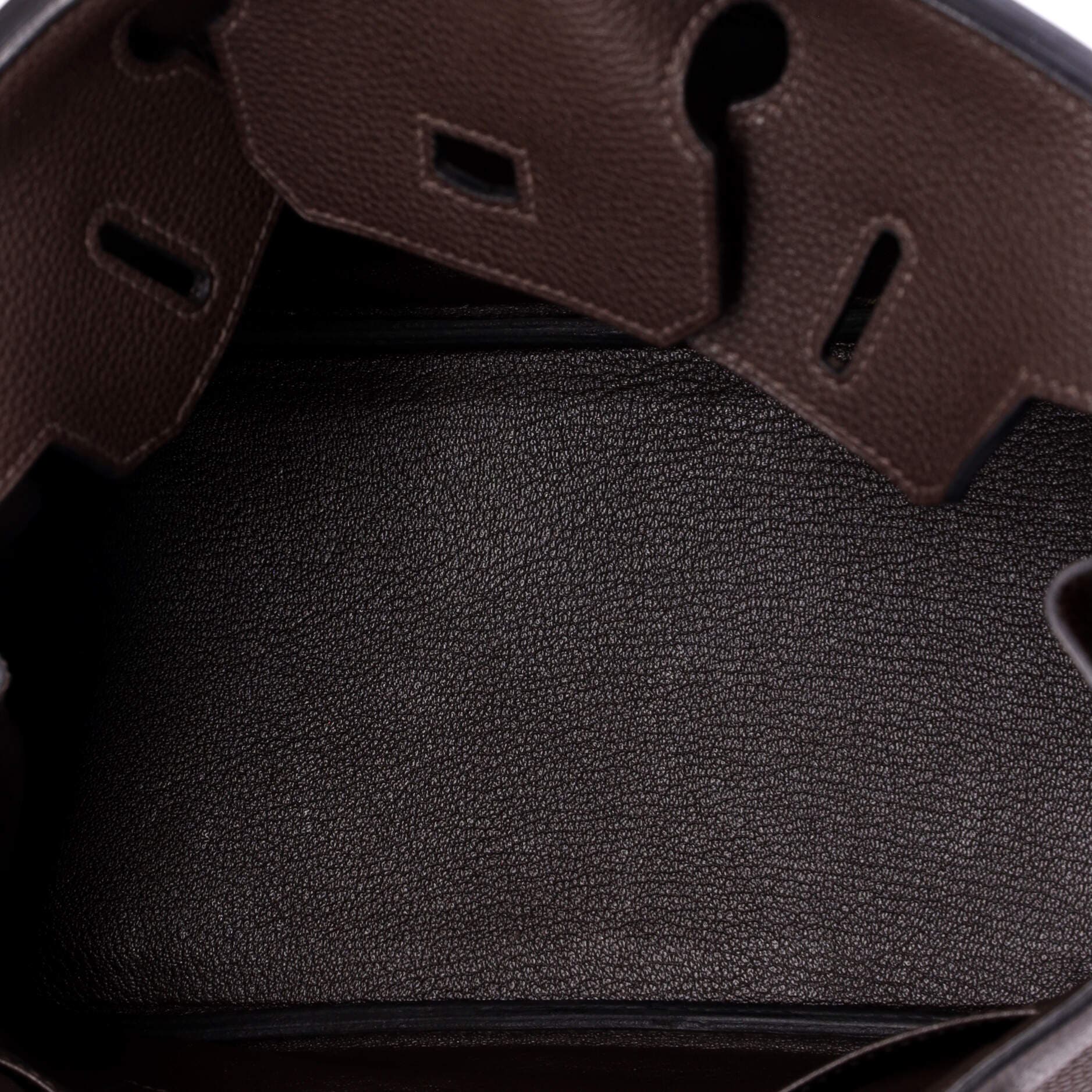 Pre-Owned Hermes Birkin Handbag Brown Togo with Palladium Hardware 30, Alternate, color, Chocolat