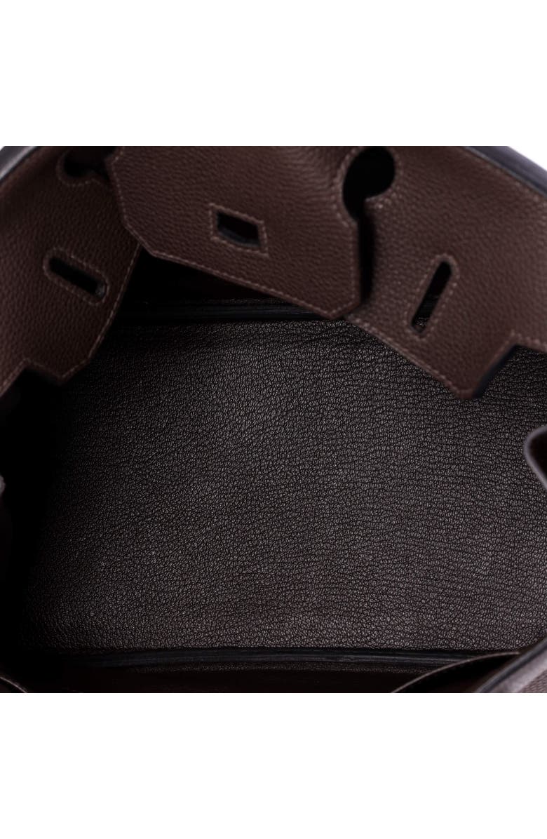 Pre-Owned Hermes Birkin Handbag Brown Togo with Palladium Hardware 30, Alternate, color, Chocolat