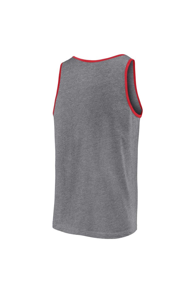Men's Fanatics Branded  Heather Gray St. Louis Cardinals Primary Tank Top, Alternate, color, Heather Gray