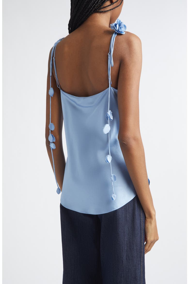Cinq à Sept Marta Trailing Flower Silk Camisole (Women) | Nordstrom