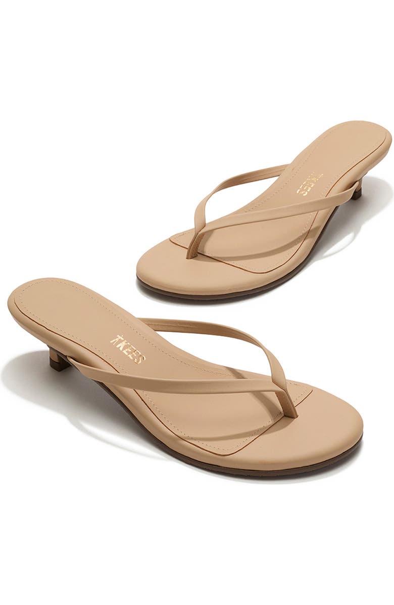 TKEES Julia Kitten Heel Flip Flop, Alternate, color, Sunkissed