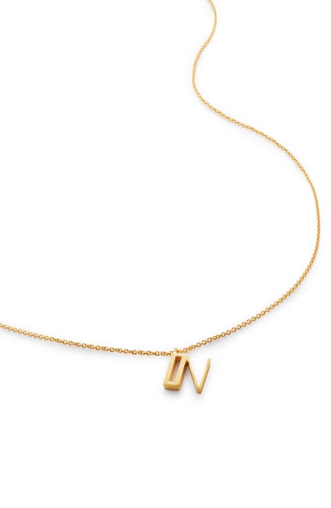 Initial Pendant Necklace