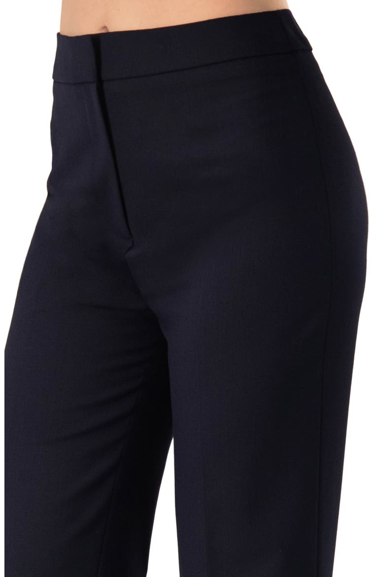 Straight-Leg Trousers, Alternate, color, Navy Blue