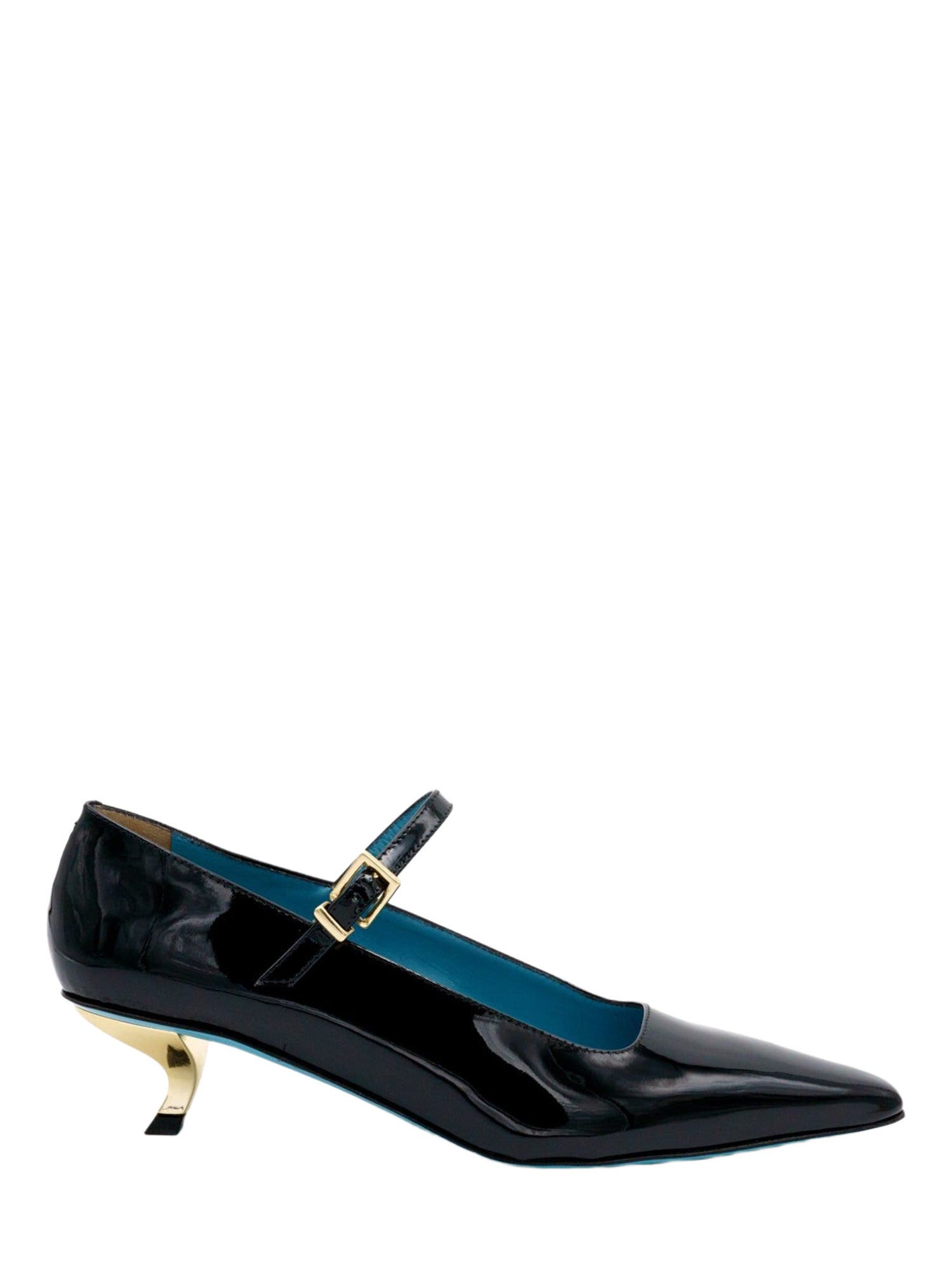 Valentina Rangoni Venere MaryjanePump, Alternate, color, Black Vernice