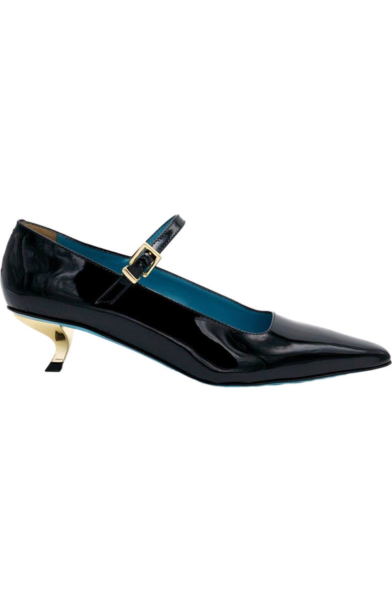 Valentina Rangoni Venere MaryjanePump, Alternate, color, Black Vernice