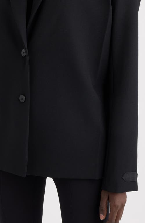 Jacquemus La Veste Carree Virgin Wool Blazer In Black