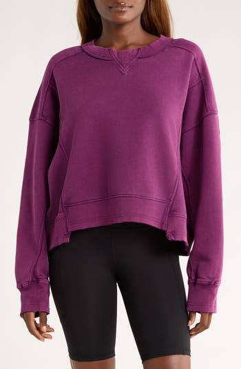 売れ筋商品|||エフピームーブメント パーカー・スウェットシャツ アウター レディース Intercept Pullover - Women's Hibiscus Free People FP Movement Intercept Cotton Blend Sweatshirt