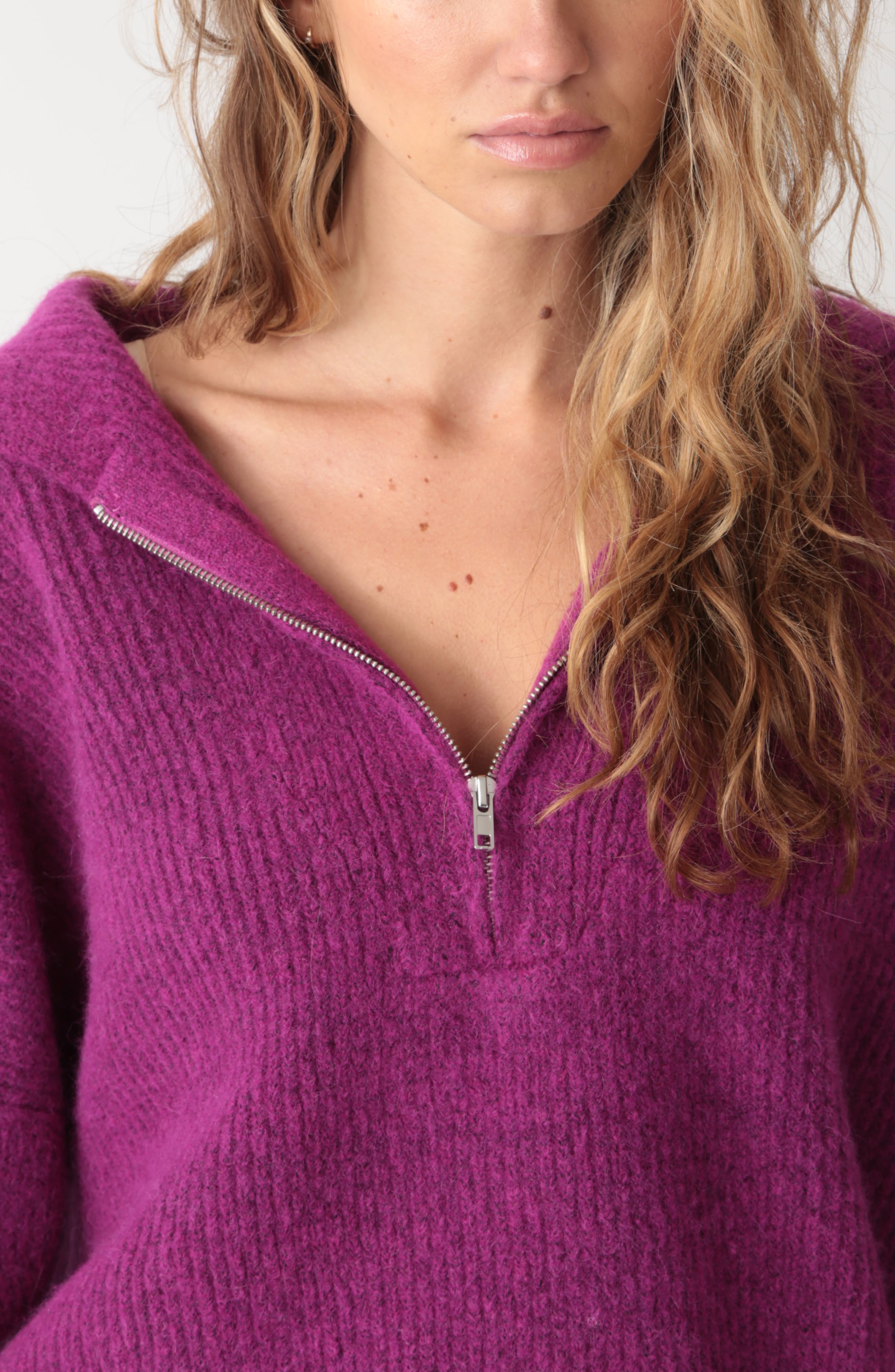 Electric & Rose Marin Half Zip Sweater (Women) | Nordstrom