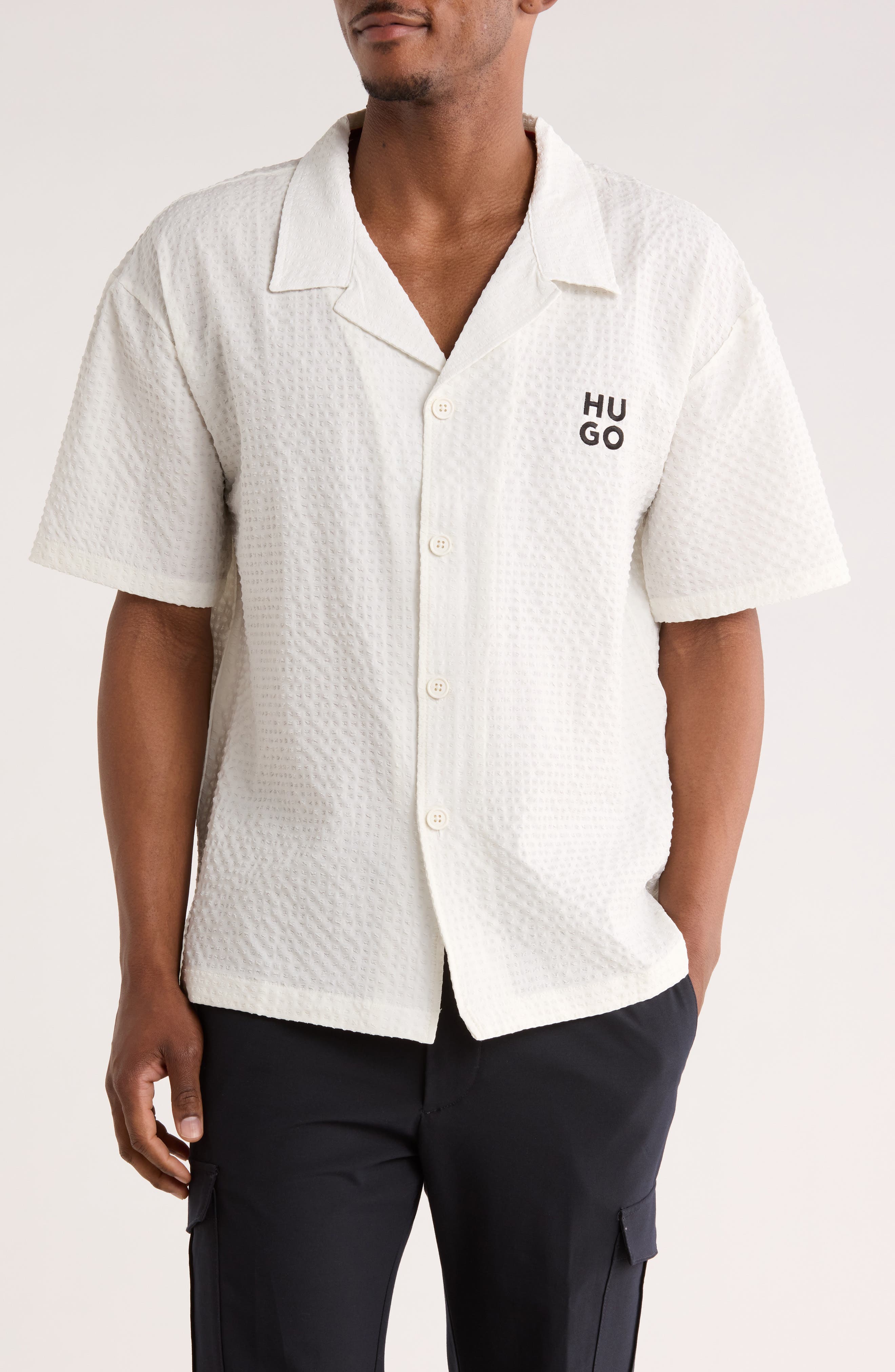 BOSS Chaffle Camp Shirt