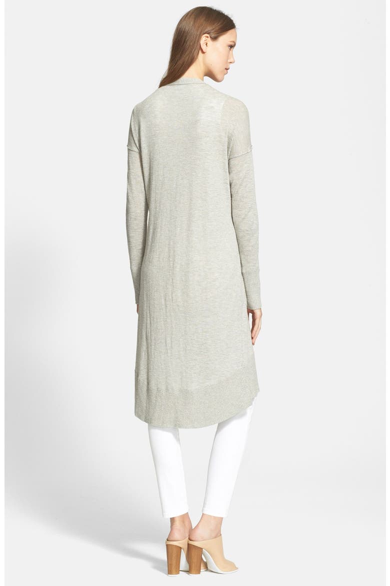 Long Cardigan, Alternate, color, HUSK