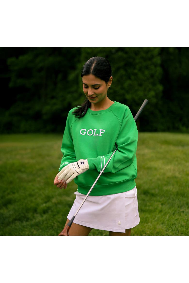 Play All Sweatshirt, Alternate, color, Green/White Golf