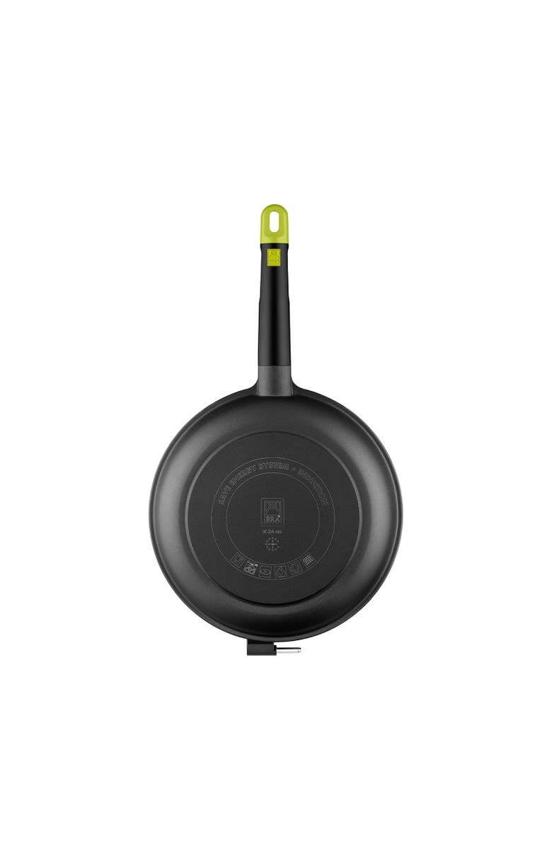 BRA Cookware Foodie Dual Frying Pan Double Skillet for Spanish Omelets & Frittatas, 8-Inch, Alternate, color, Black