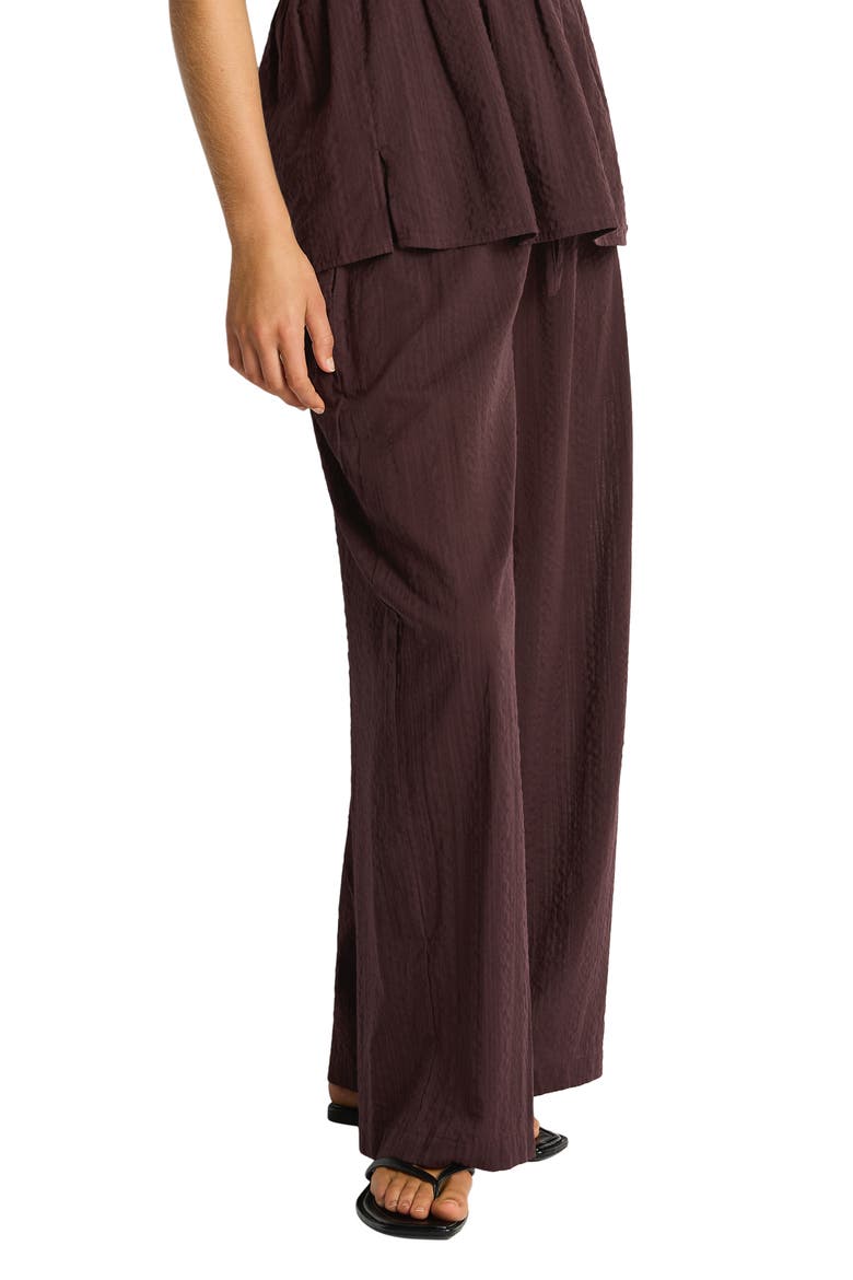 Surf Cover-Up Pants, Alternate, color, CHOCOLATE