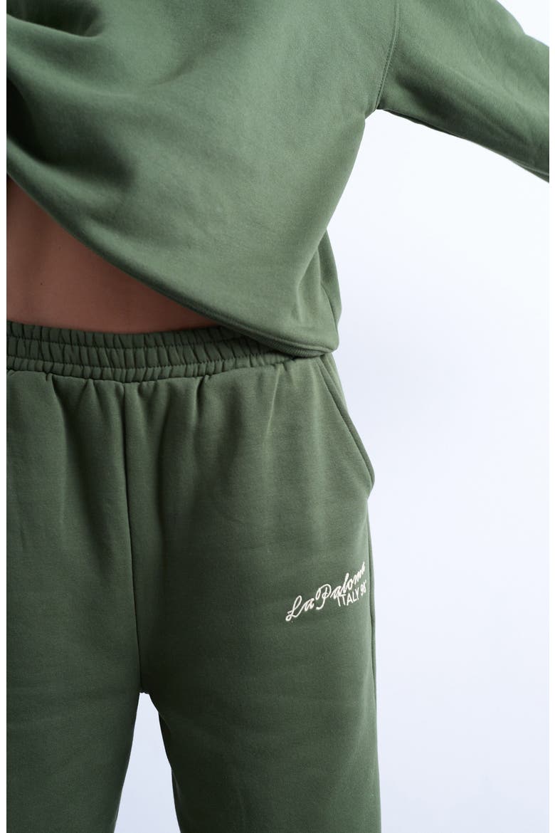 La Paloma Straight Leg Sweatpants, Alternate, color, MEDIUM GREEN