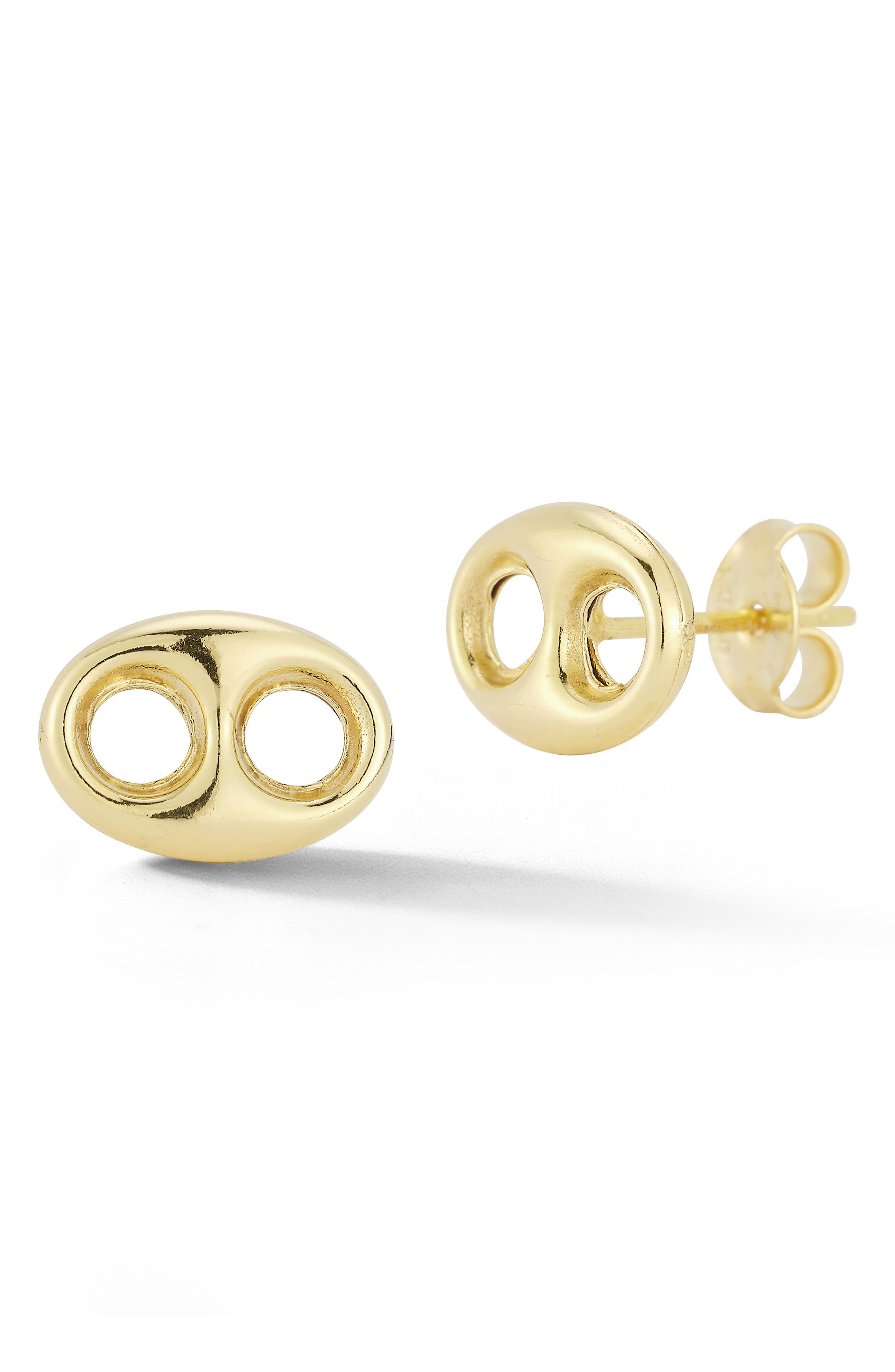 Ember Fine Jewelry 14K Gold Mariner Stud Earrings