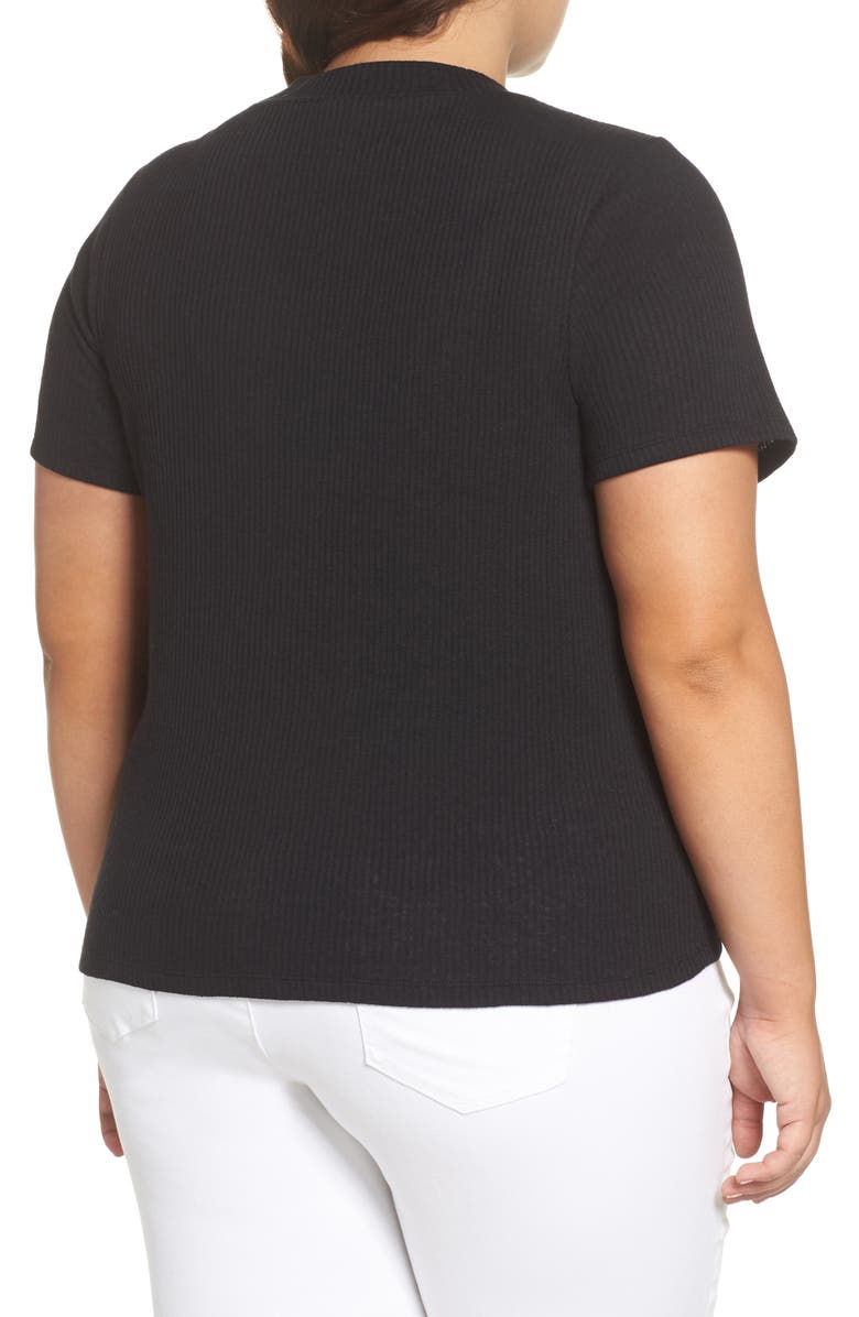 BP. Mock Neck Slouch Tee, Alternate, color,